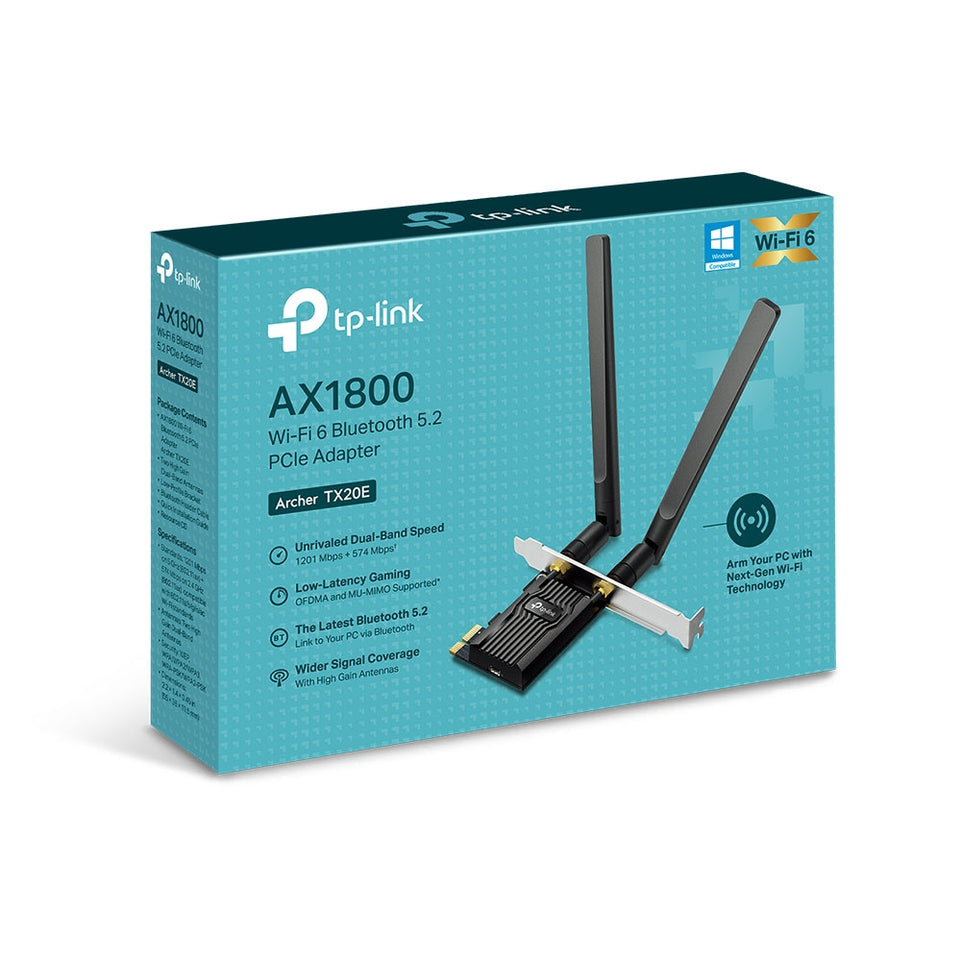 TP-Link WL-Adapter Archer TX20E (AX1800/Bluetooth Adapter)