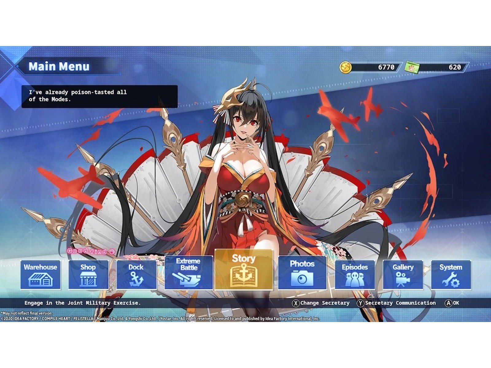 Azur Lane: Crosswave - Commanders Calendar Edition - Nintendo Switch - Action - PEGI 12