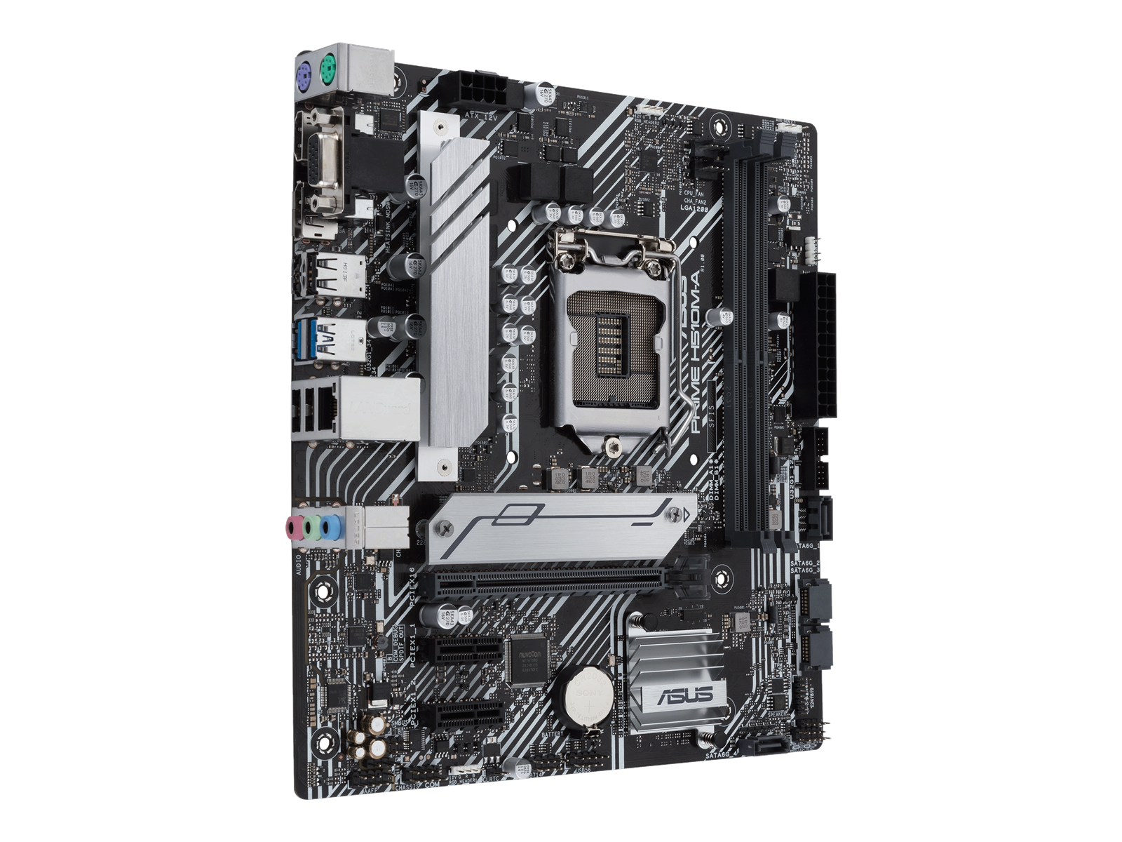ASUS PRIME H510M-A Mainboard - Intel H510 - Intel LGA1200 socket - DDR4 RAM - Micro-ATX