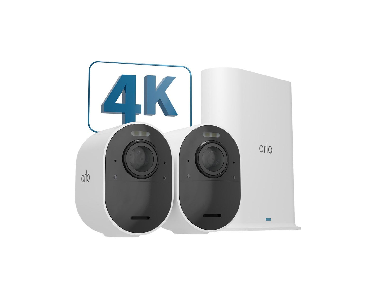 Arlo Ultra 2 4K UHD Wire-Free Security Camera System – 2 Cameras