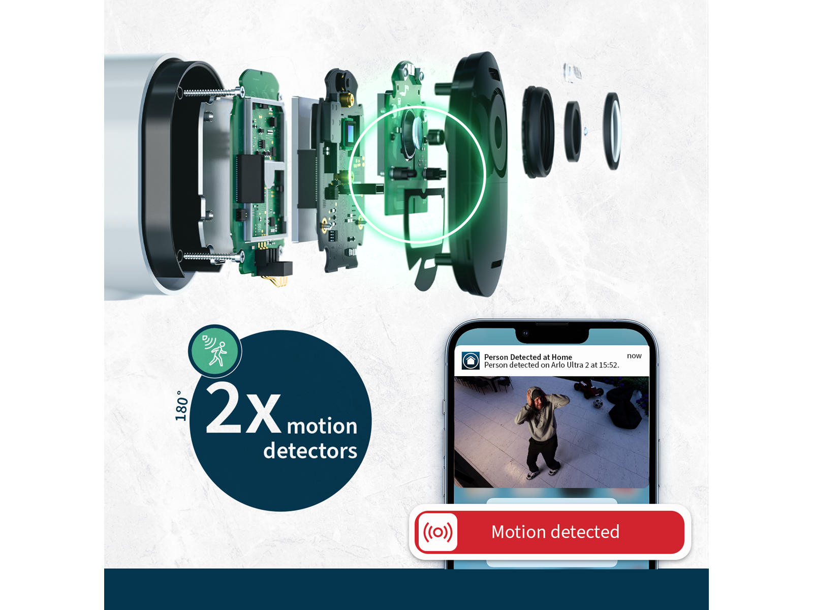 Arlo Ultra 2 4K UHD Wire-Free Security Camera System – 2 Cameras