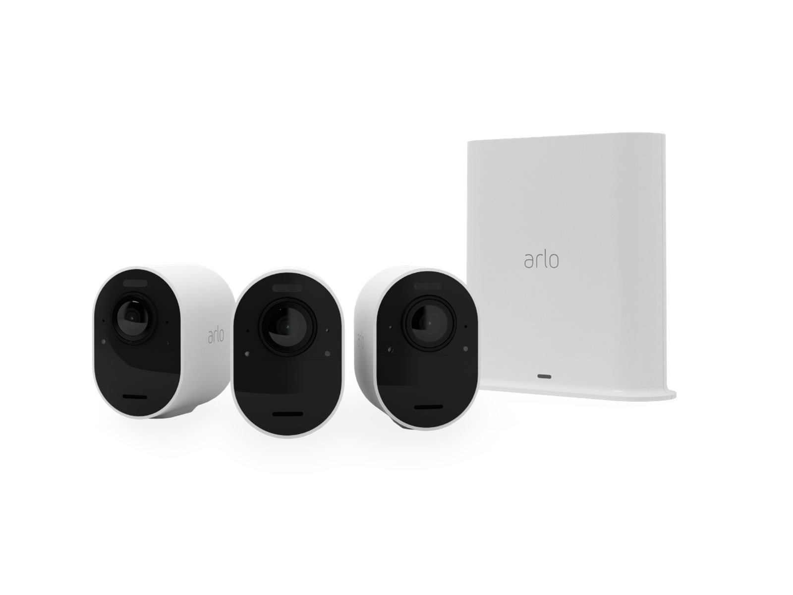 Arlo Ultra 2 4K UHD Wire-Free Security Camera System – 3 Cameras