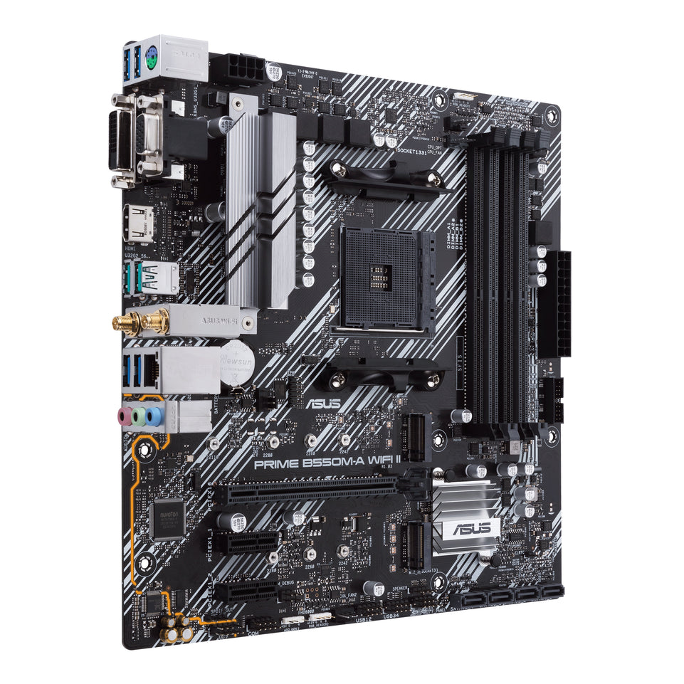 MB ASUS PRIME B550M-A (WI-FI II)         (AMD,AM4,DDR4,mATX)