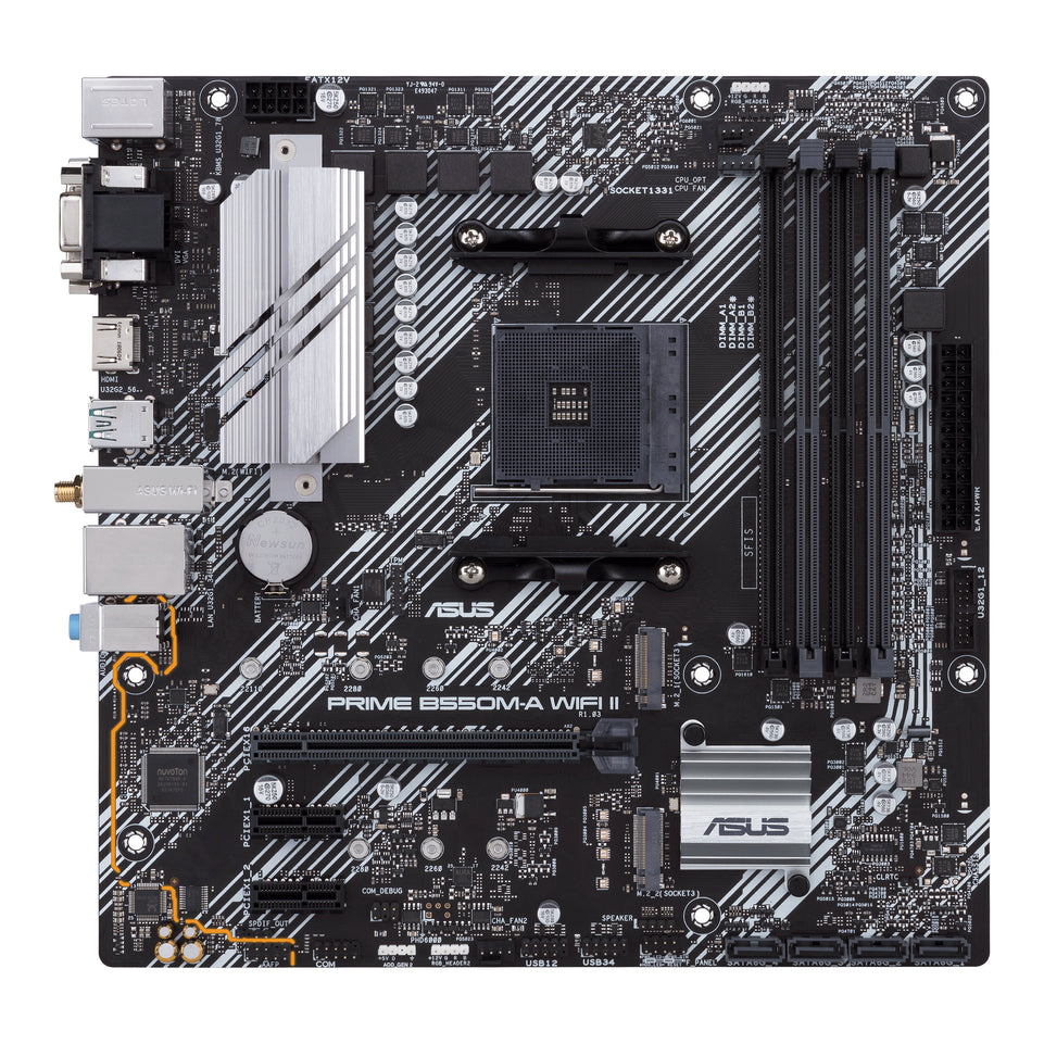 MB ASUS PRIME B550M-A (WI-FI II)         (AMD,AM4,DDR4,mATX)