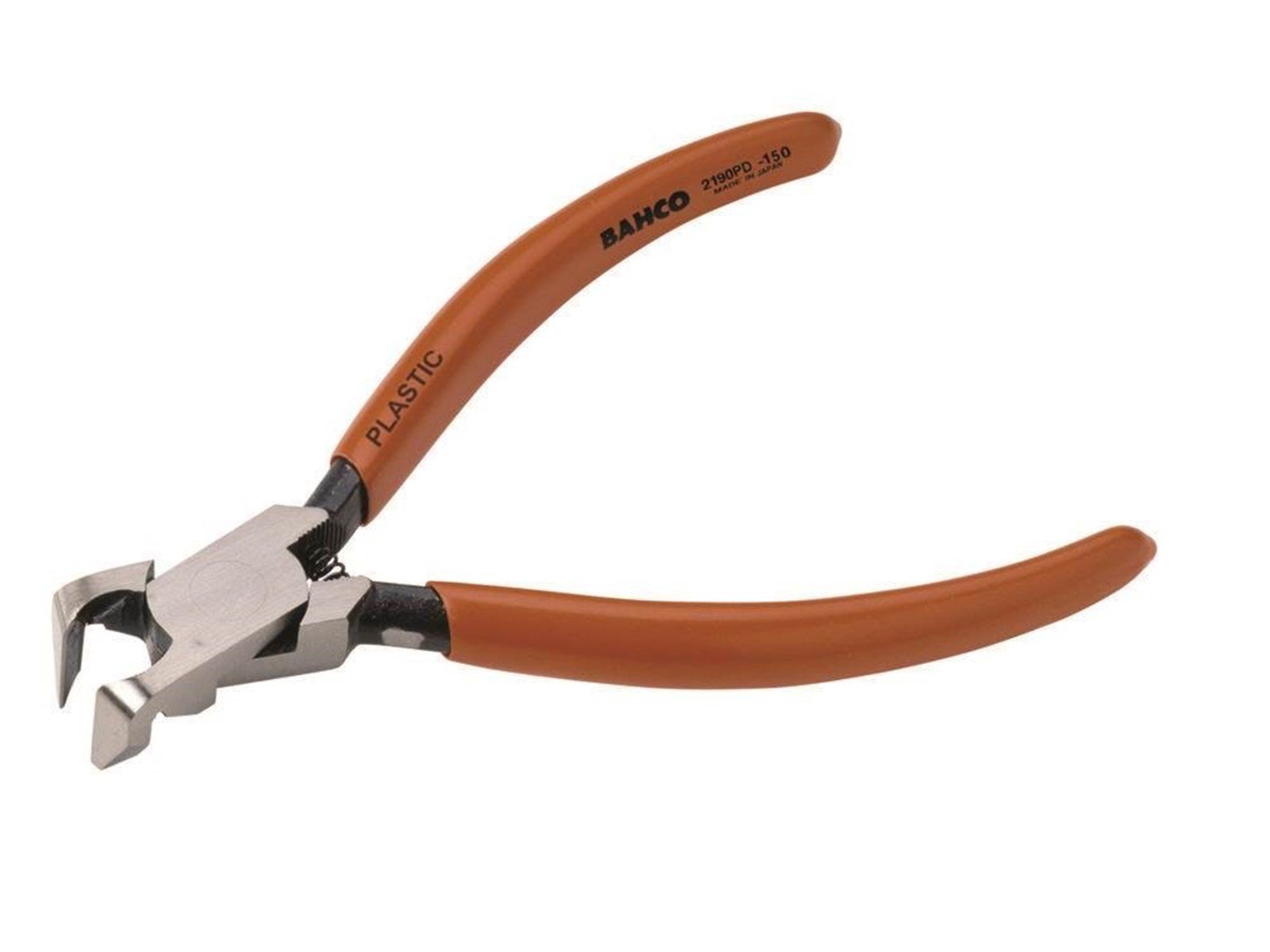 BAHCO end/side cutting plier for plastic 150mm 90°