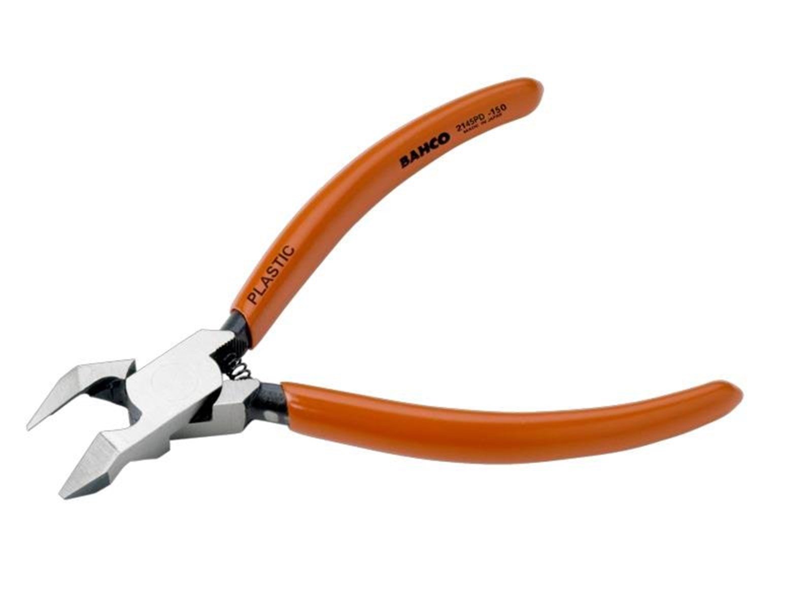 BAHCO side cutting plier 150mm. for plastic and other soft materials