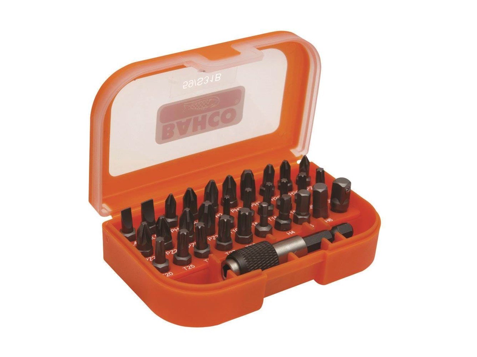 BAHCO bits 1/4 31 pieces lige-ph-ph2g-pz-tx-hex