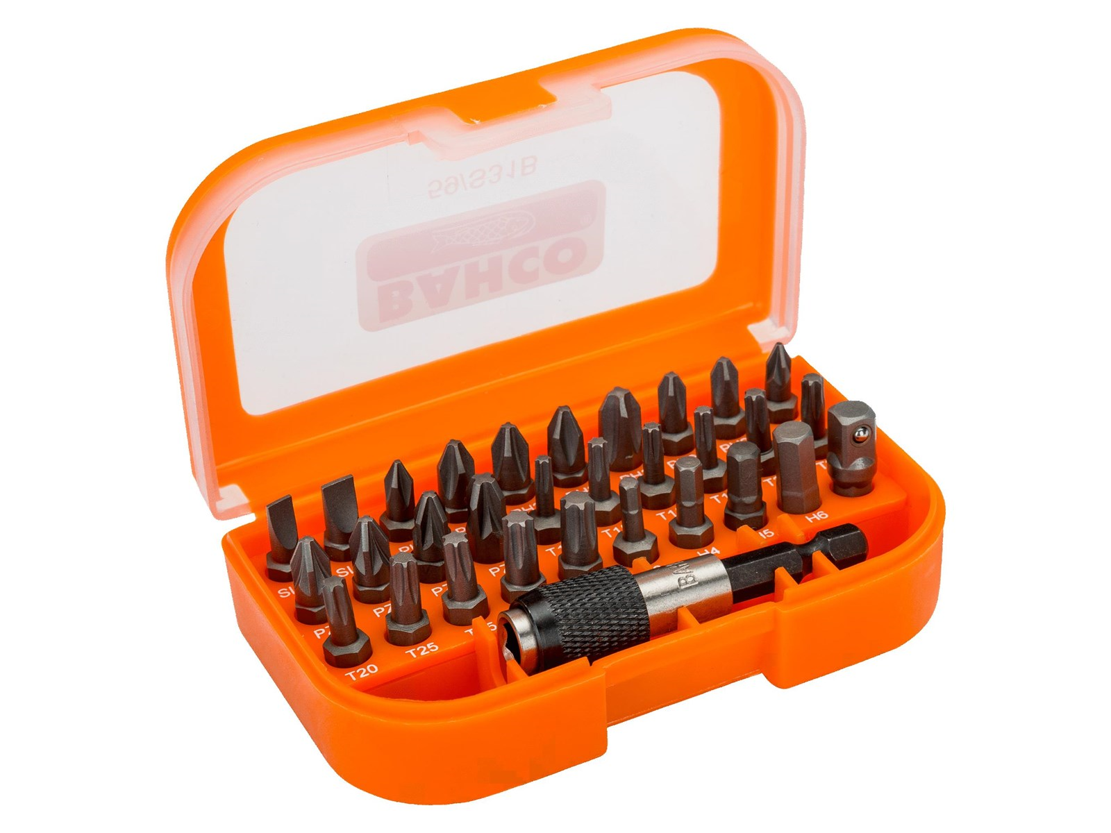 BAHCO bits 1/4 31 pieces lige-ph-ph2g-pz-tx-hex