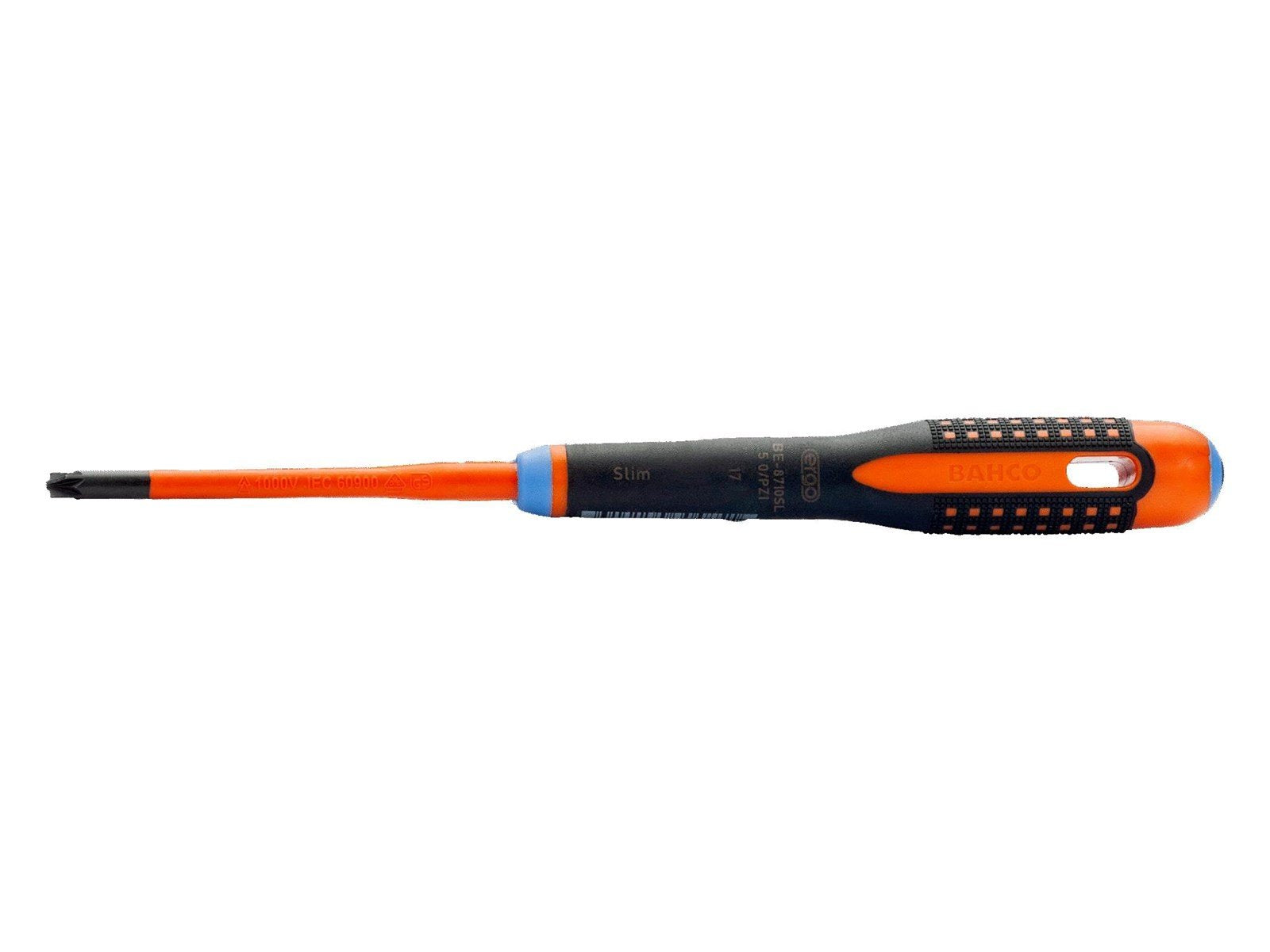 BAHCO 8710sl insulated ergo combi tip screwdrivers with slim blades 5.0/pz1