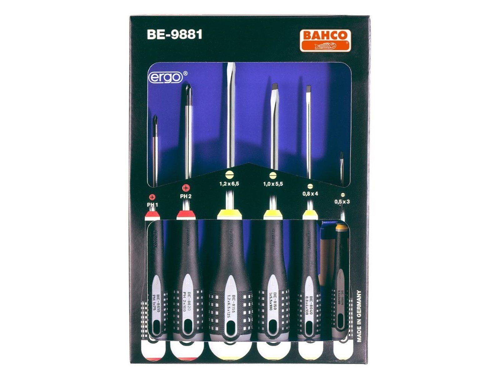BAHCO Screw.dr ergo set ph/slot