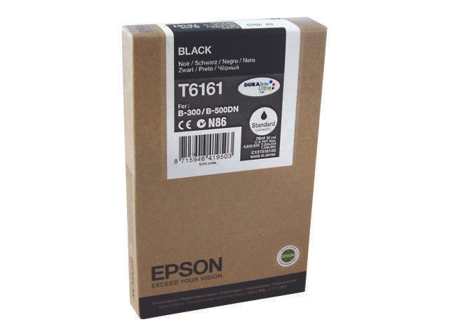 Epson Original T6161 Druckerpatrone schwarz 3.000 Seiten 76ml (C13T616100)