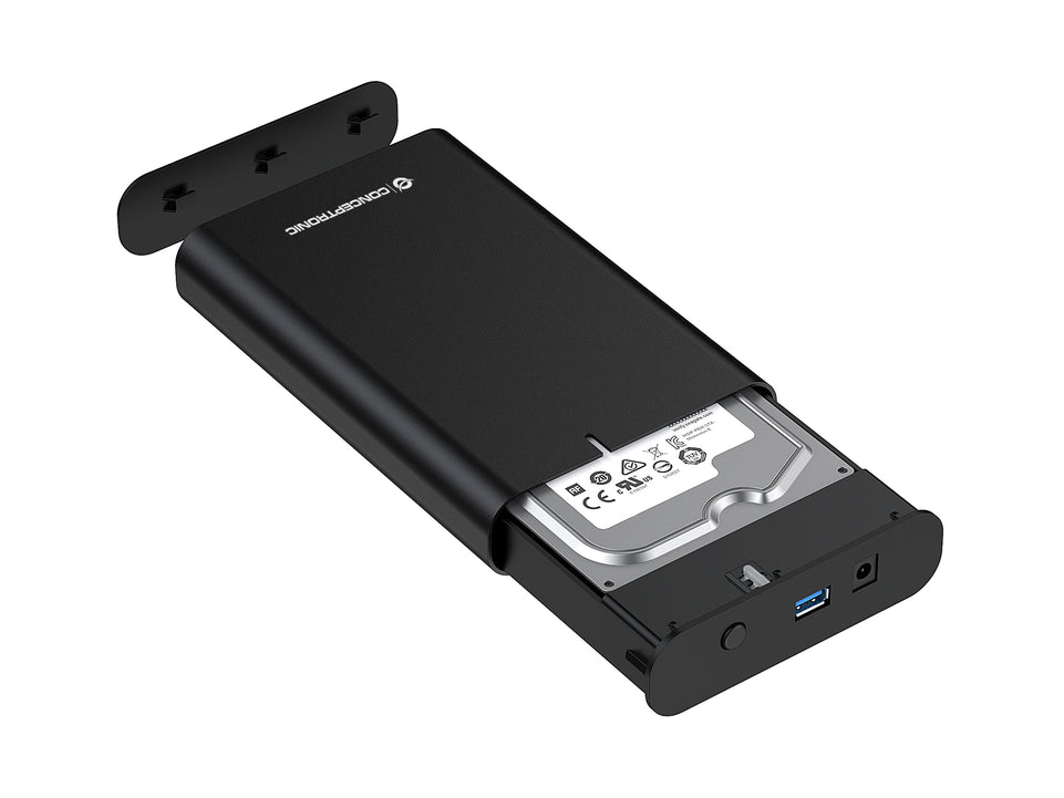 CONCEPTRONIC HDD Gehдuse 2.5"/3.5" SATA  HDD/SSD USB 3.2  sw