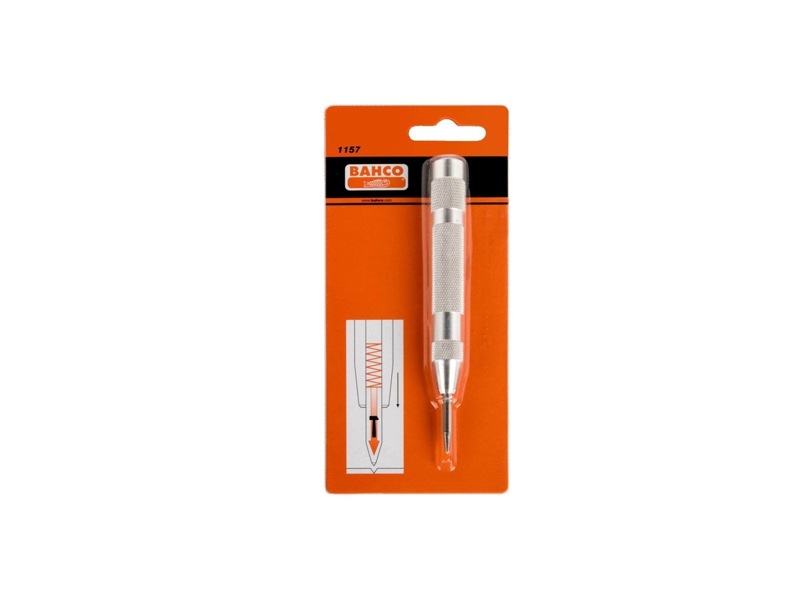 BAHCO Automatic centre punch 130x15x2 mm