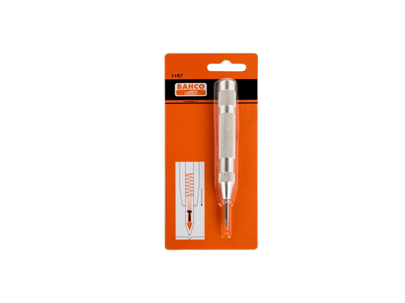 BAHCO Automatic centre punch 130x15x2 mm