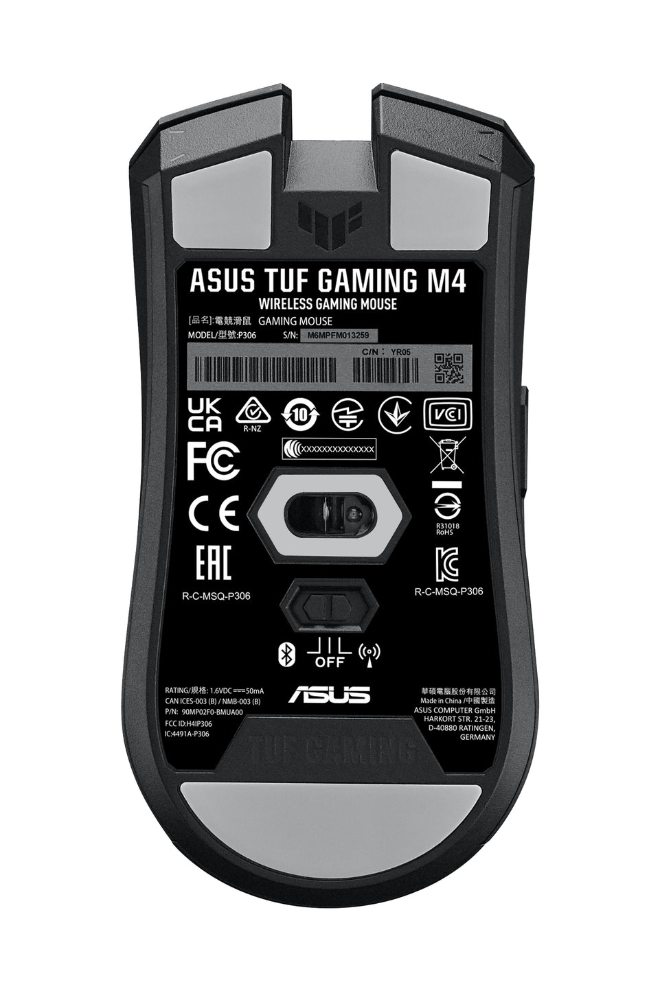 Asus Maus TUF M4 Wireless Gaming Maus