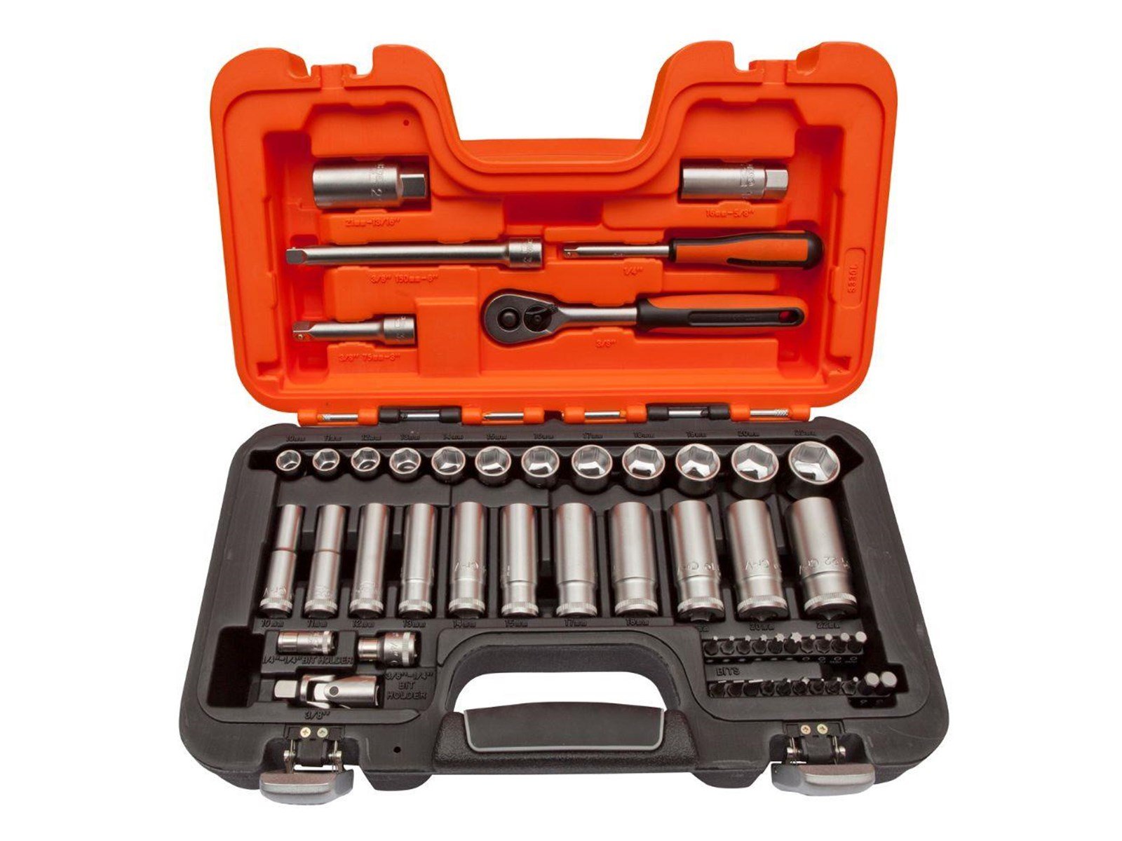 BAHCO Sg30 socket set 3/8 std+deep