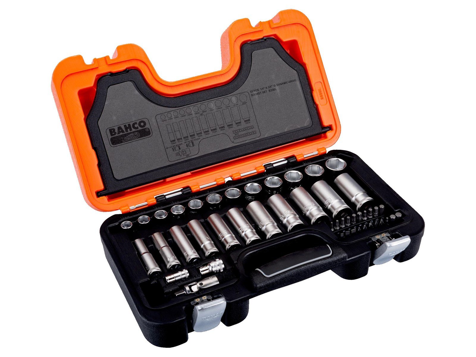 BAHCO Sg30 socket set 3/8 std+deep