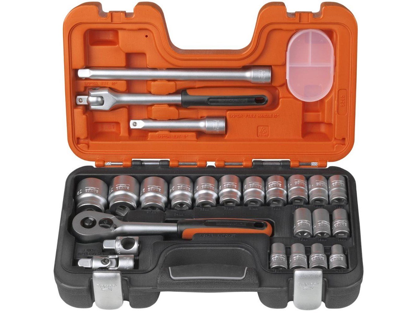 BAHCO socket set 1/2 24 pieces 10-32mm