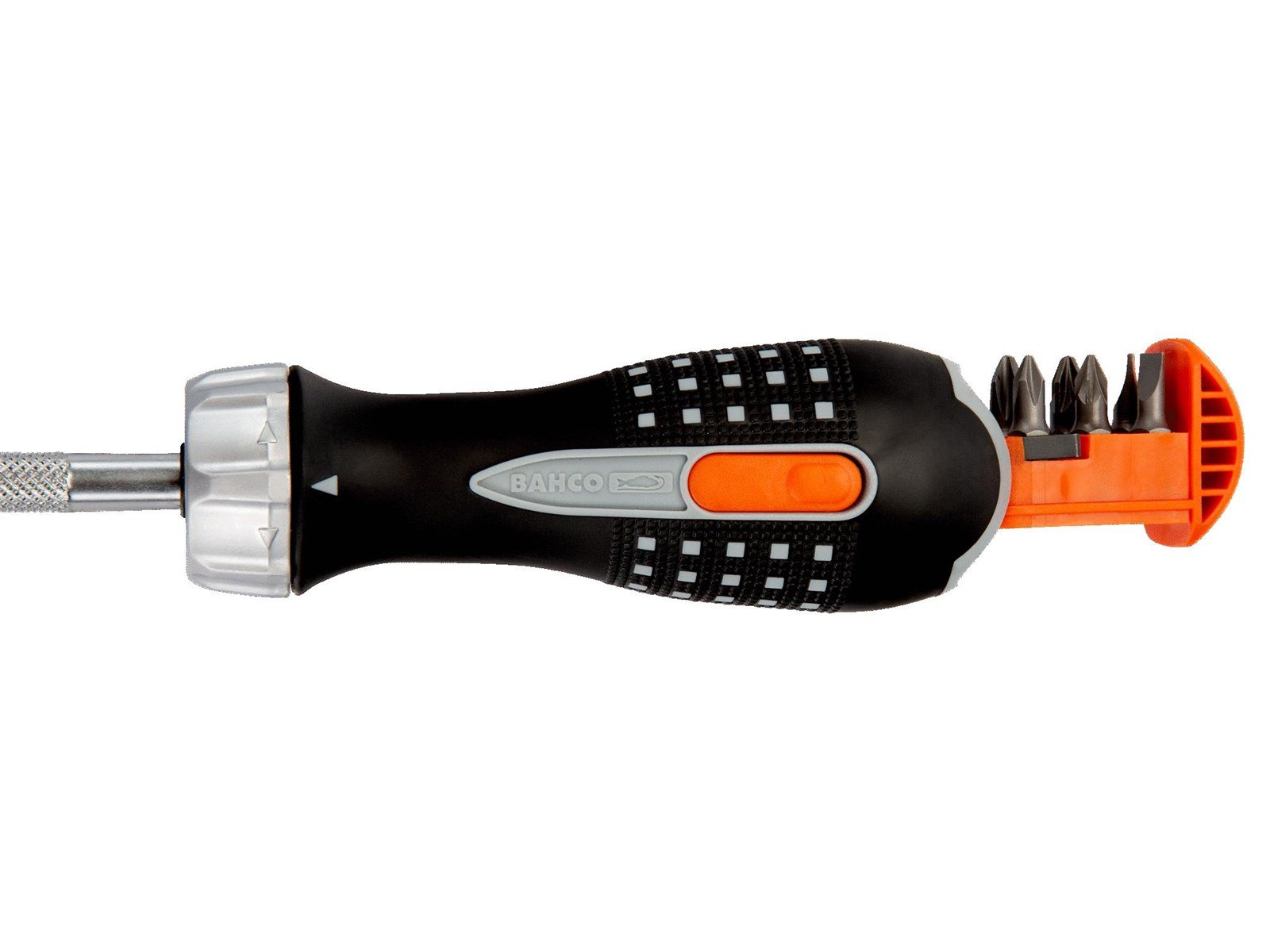BAHCO Ratcheting screwdriver bits incl. ph 1 ph 2 pz 1 pz 2 slotted 4.5 and 5.5