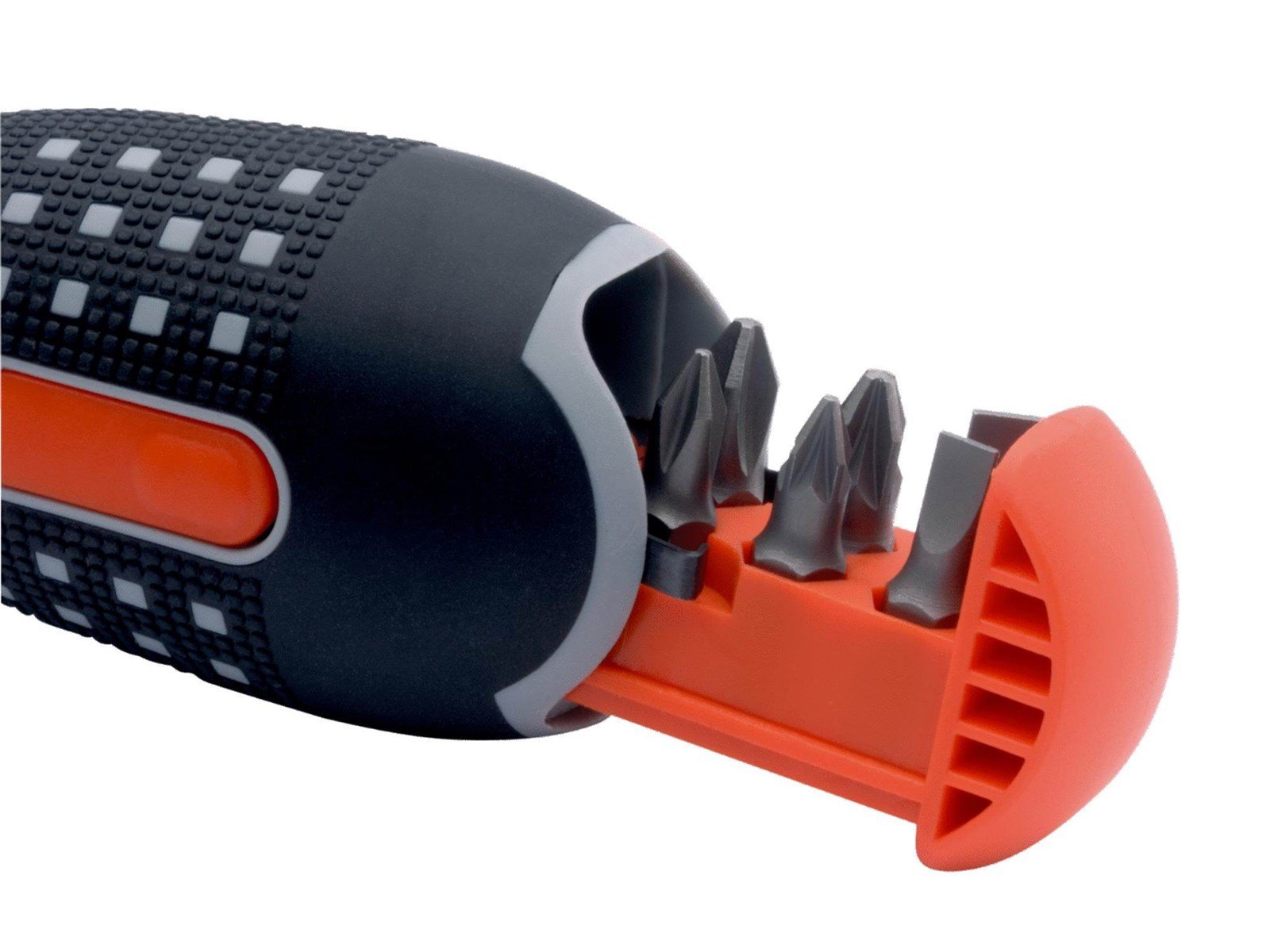 BAHCO Ratcheting screwdriver bits incl. ph 1 ph 2 pz 1 pz 2 slotted 4.5 and 5.5