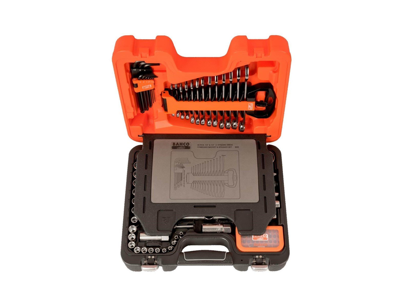 BAHCO socket set 1/4