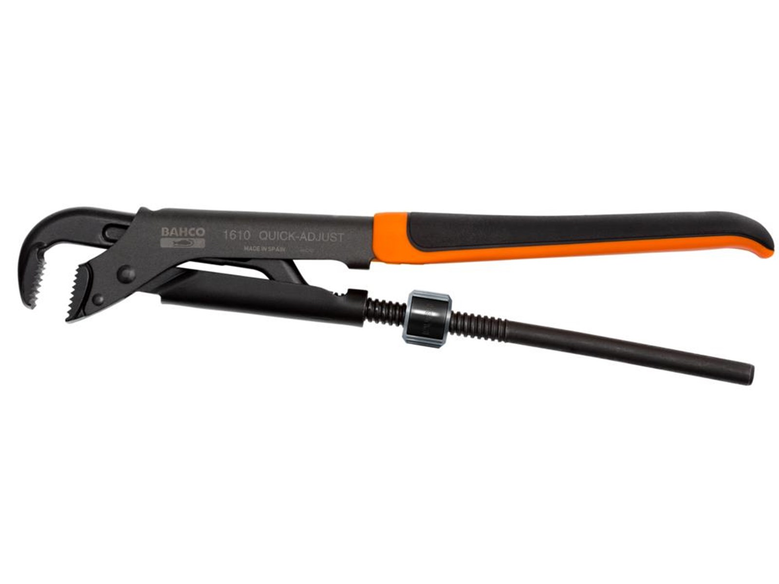 BAHCO pipe wrench quick-adjust 1 1/2
