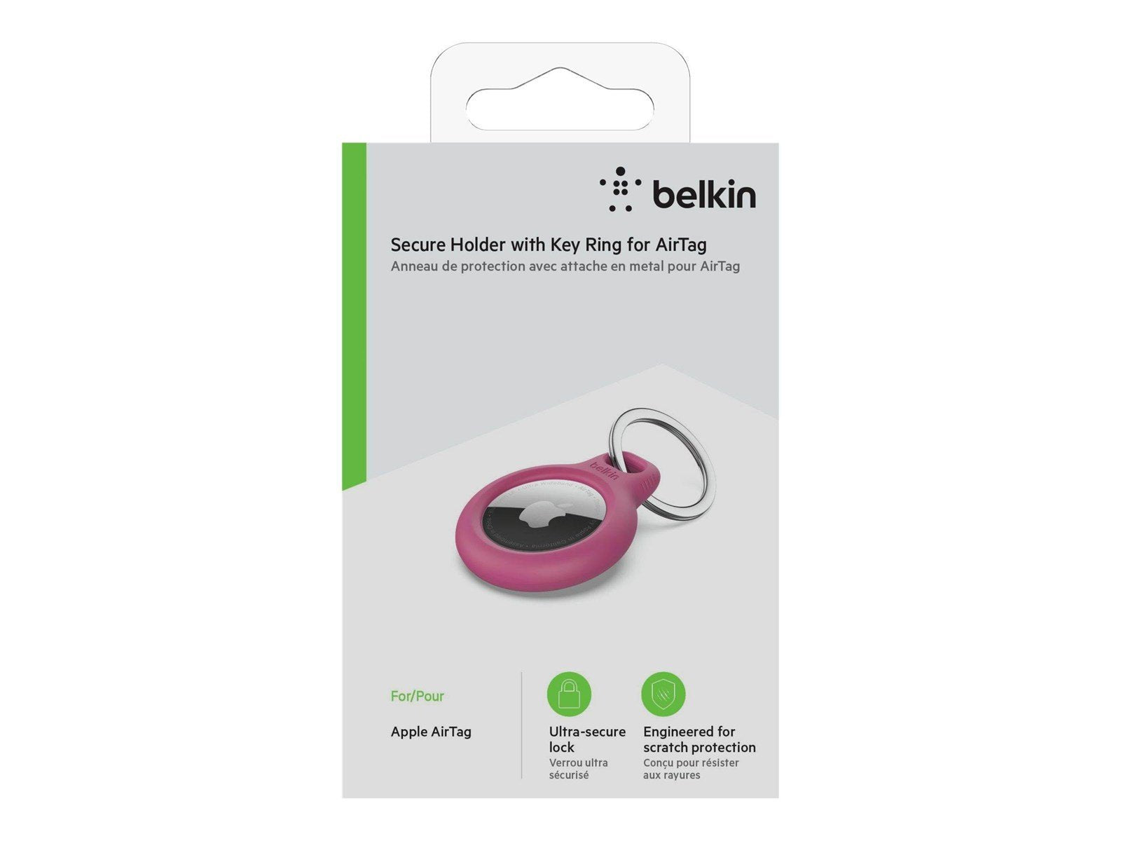 Belkin Secure Holder with Keyring - Pink