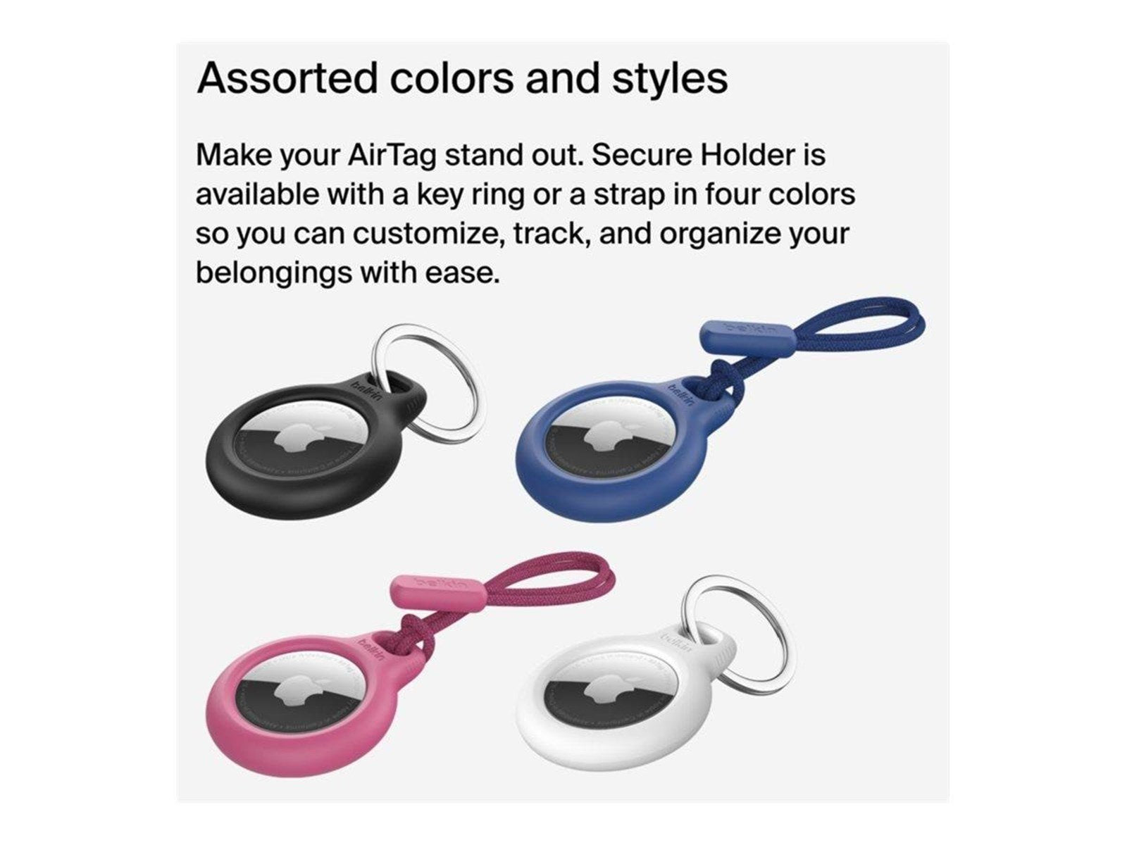 Belkin Secure Holder with Keyring - Pink