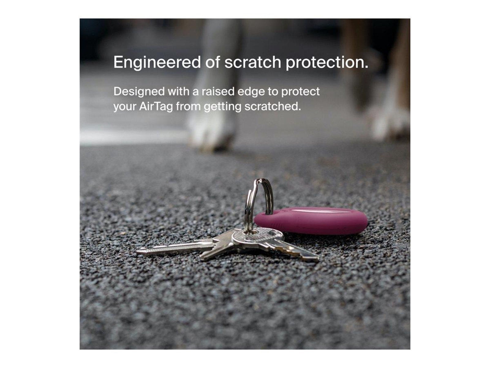 Belkin Secure Holder with Keyring - Pink