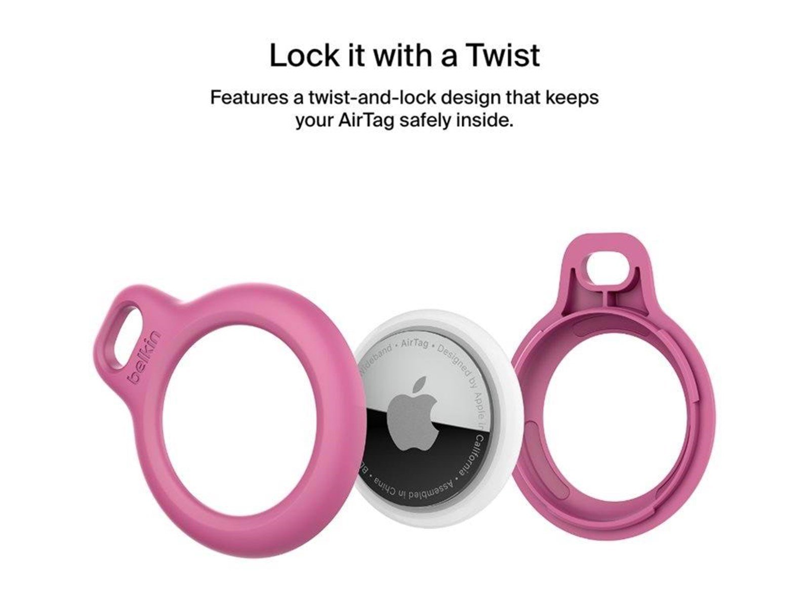Belkin Secure Holder with Strap - Pink