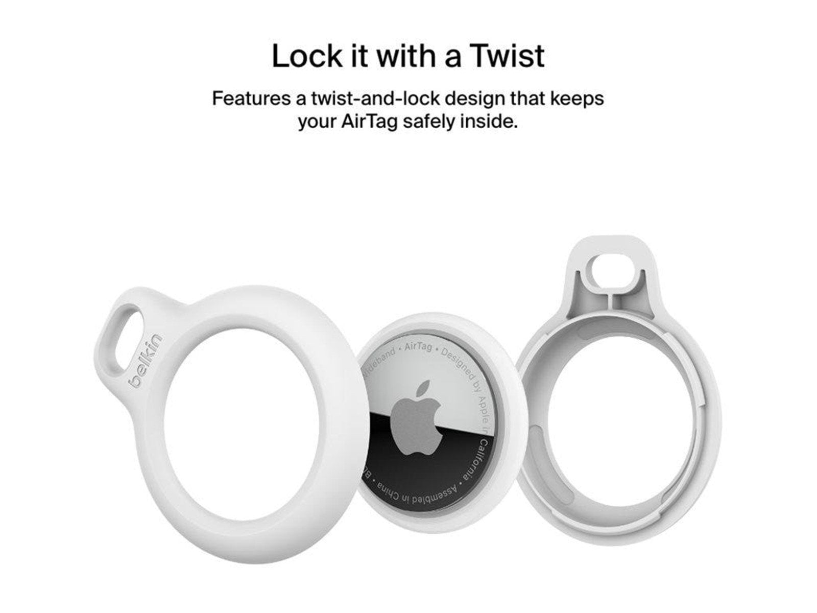 Belkin Secure Holder with Strap - White