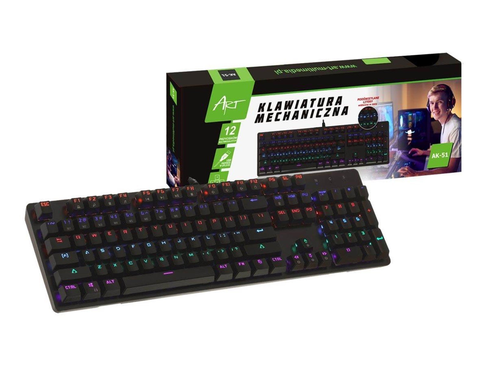 ART Pro Audio AK-51 - Tastaturen - Schwarz