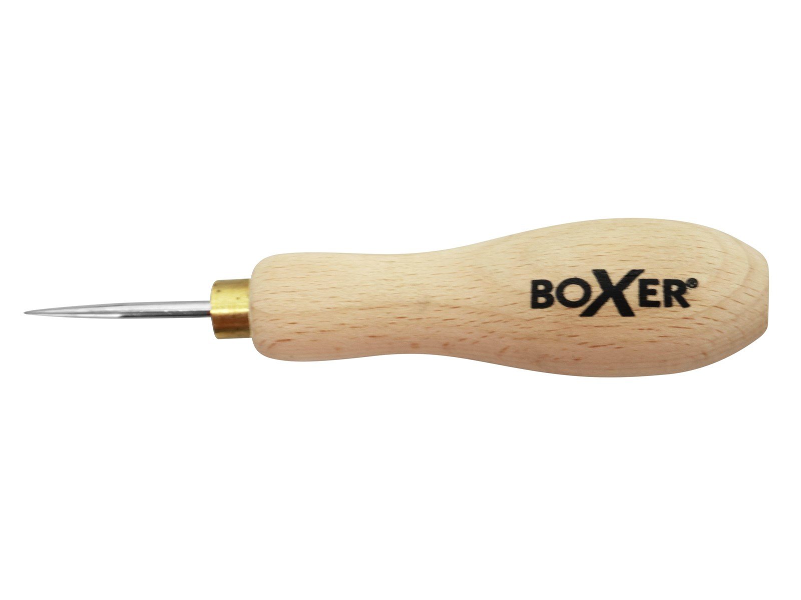Boxer Awl with wooden handle