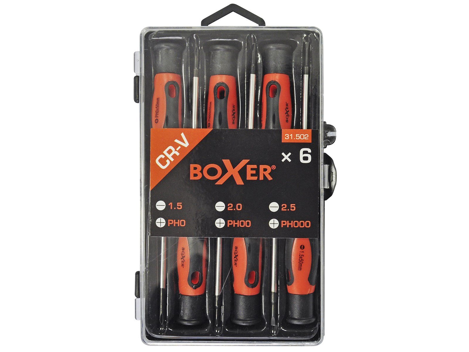 Boxer Precision screwdriver set – 6 parts