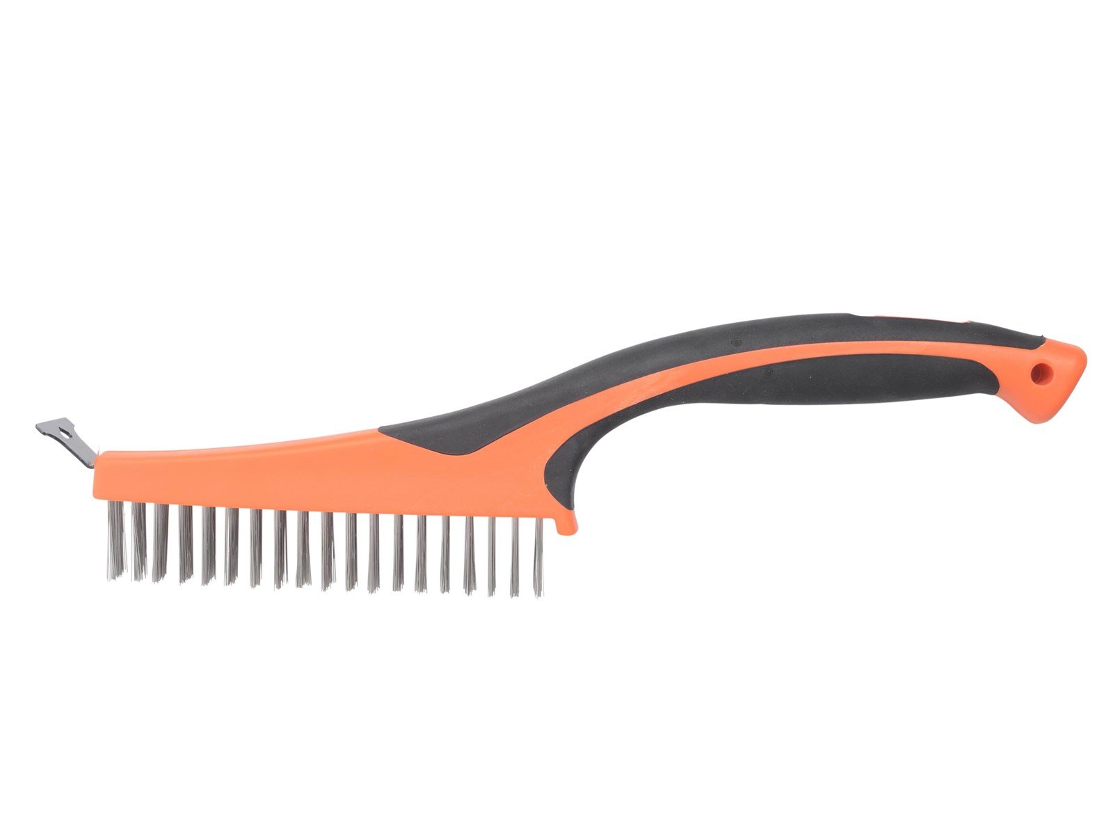 Boxer Steel brush with scraper - 3 rows