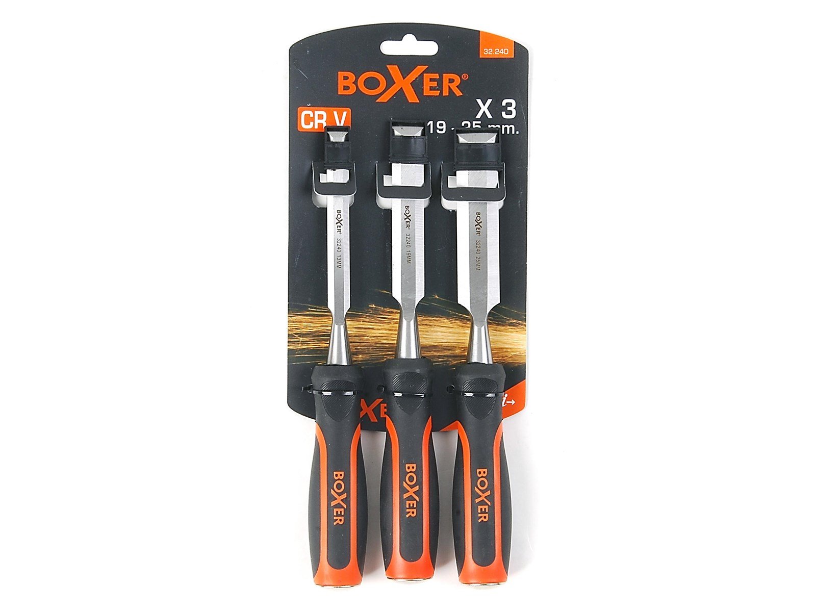 Boxer Chisel set 3 pieces