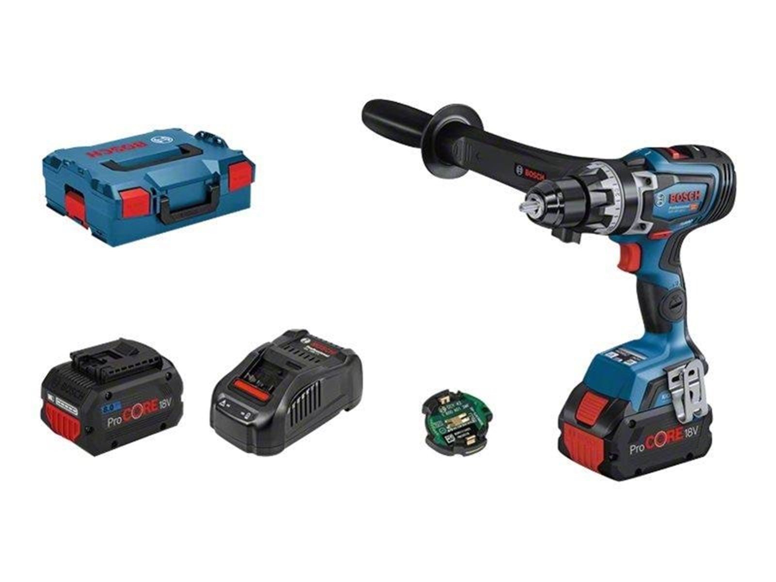 Bosch Professional DRILL/DRIVER GSR 18V-150C 2X8PC LB