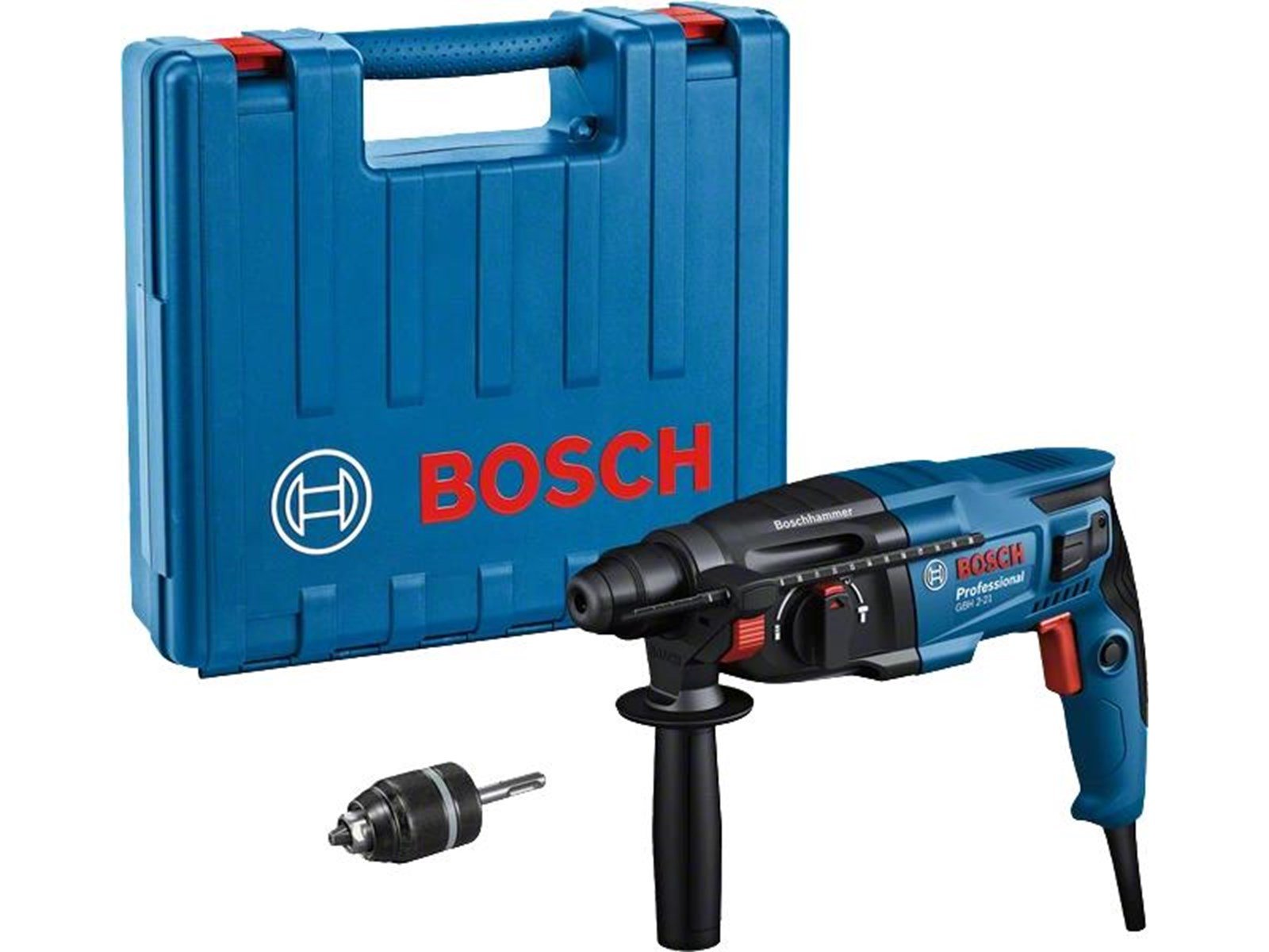 Bosch Professional BOREHAMMER GBH 2-21 CHUCK SDS-PLUS CASE