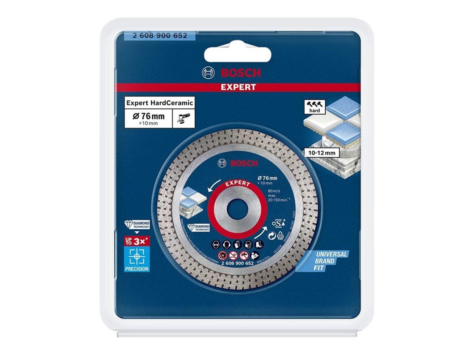 Bosch Diamond Cutting Disc for Hard Ceramic 76 mm