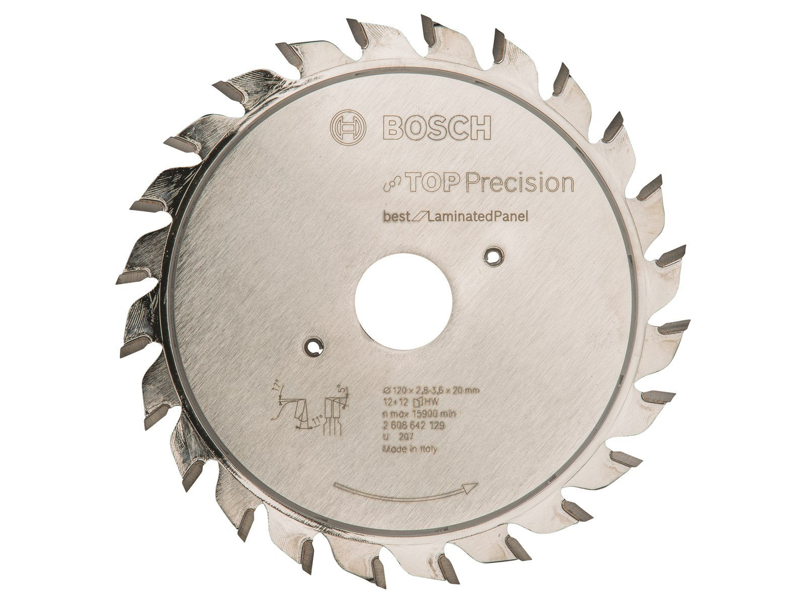 Bosch RUNDSAVKLINGE BEST LAM 120X3.6X20MM 24T