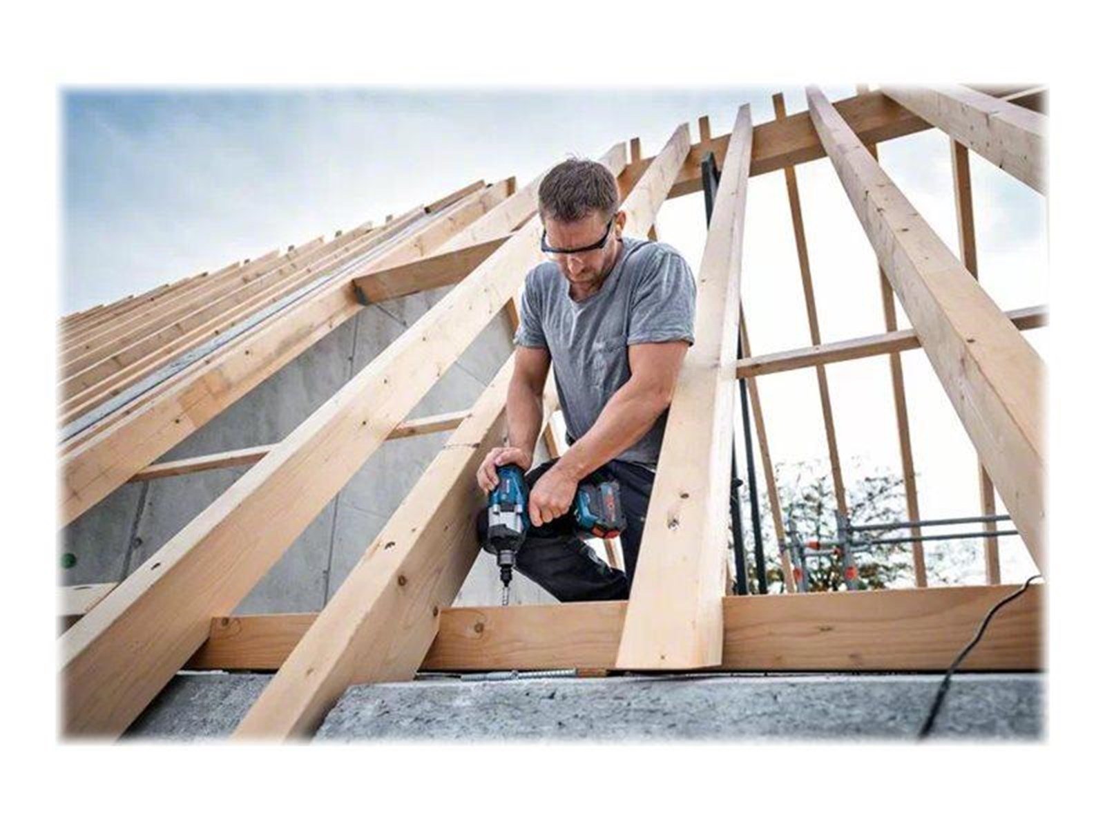 Bosch Professional SLAGNÃ˜GLE GDS 18V-1000 2X5.5 PC L-BOXX