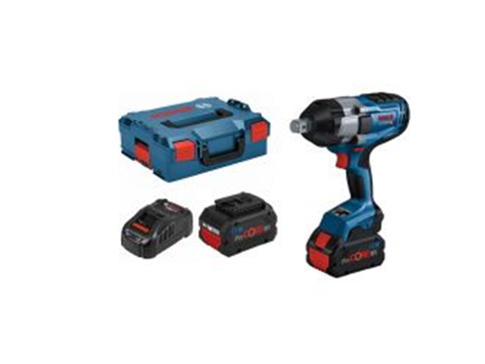 Bosch Professional IMPACT WRENCH GDS 18V-1050 H 2X5.5 PC L-BOXX