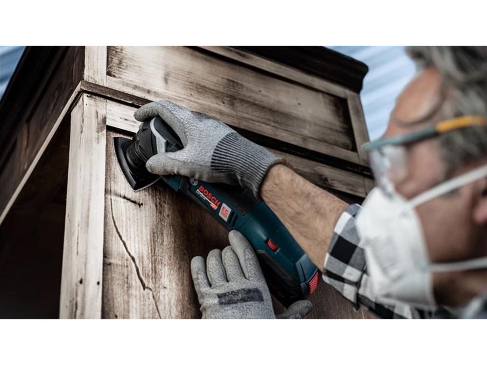 Bosch SLIBEBLAD DELTA 93MM K80 6H 5 STK