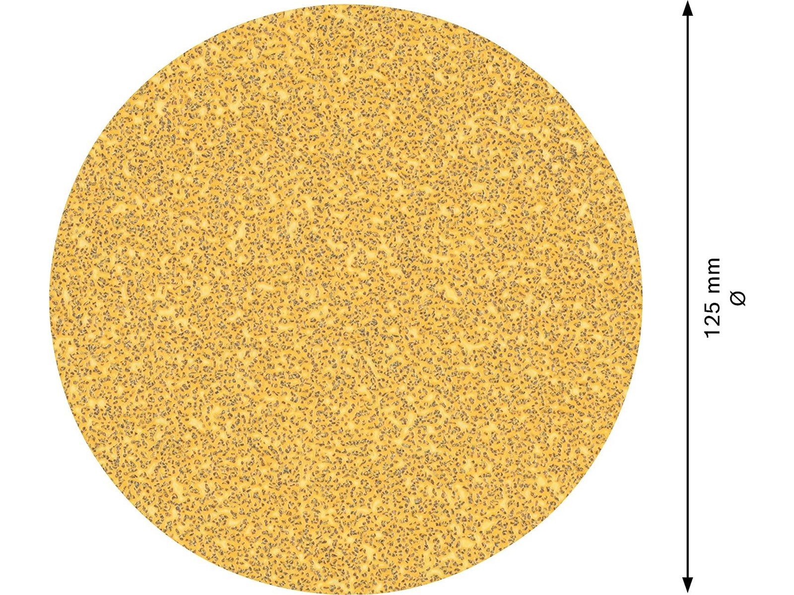 Bosch sanding sheet exc 125mm k40 50 pcs