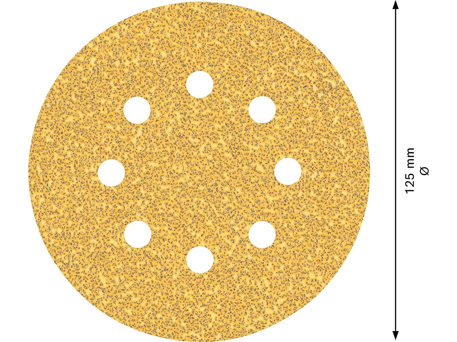 Bosch SLIBEBLAD EXC 125MM K40 8H 5 STK