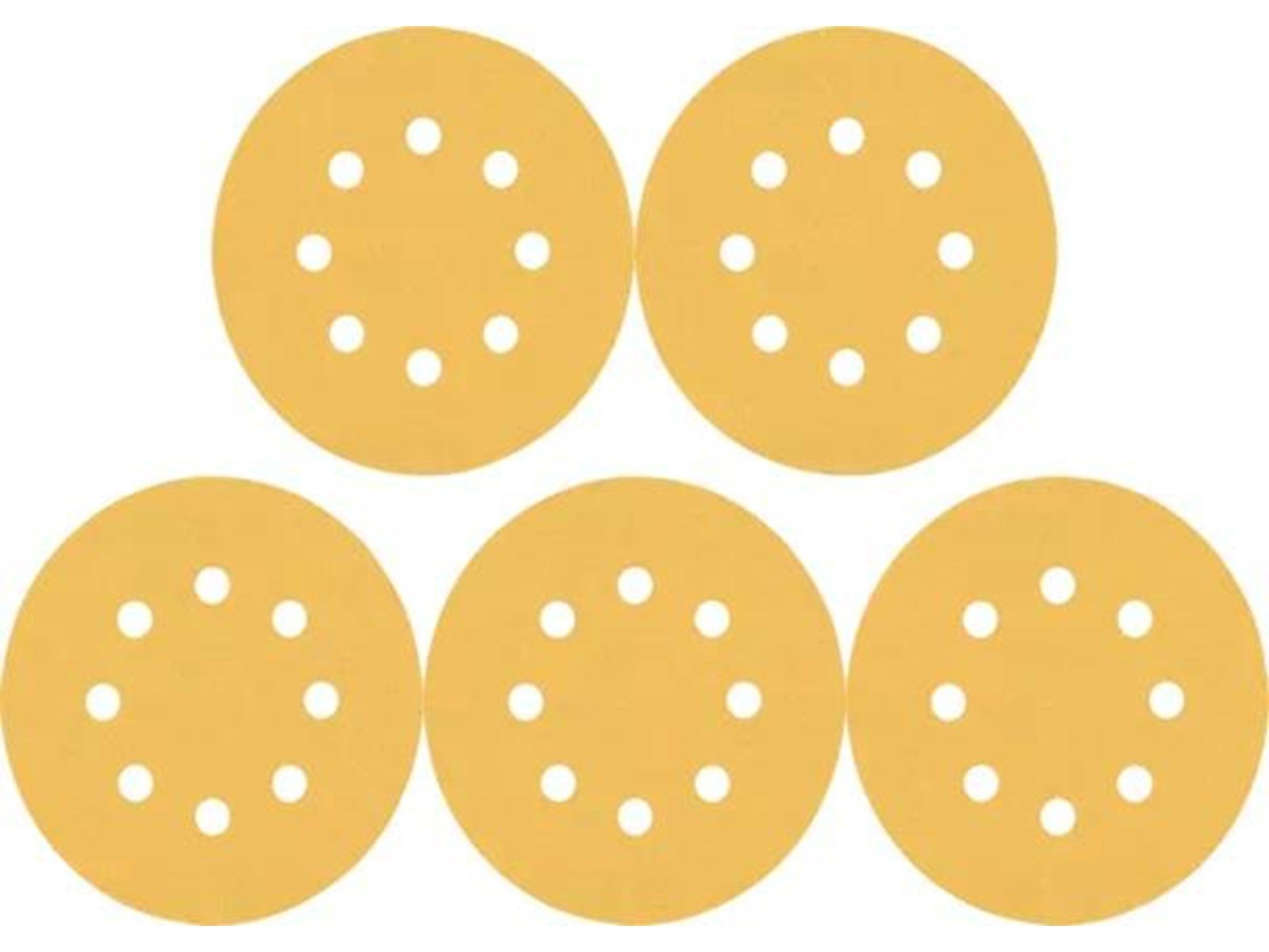 Bosch SLIBEBLAD EXC 125MM K40 8H 5 STK