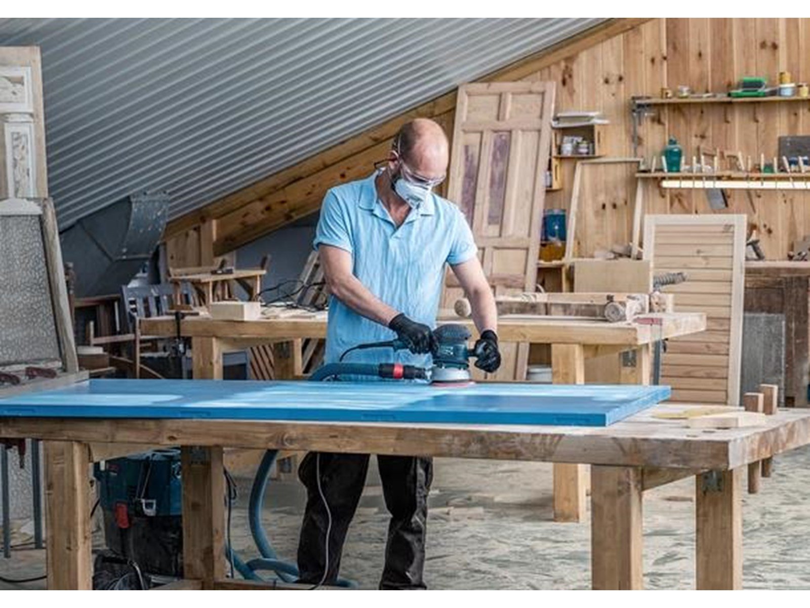 Bosch SLIBEBLAD EXC 125MM K40 8H 5 STK