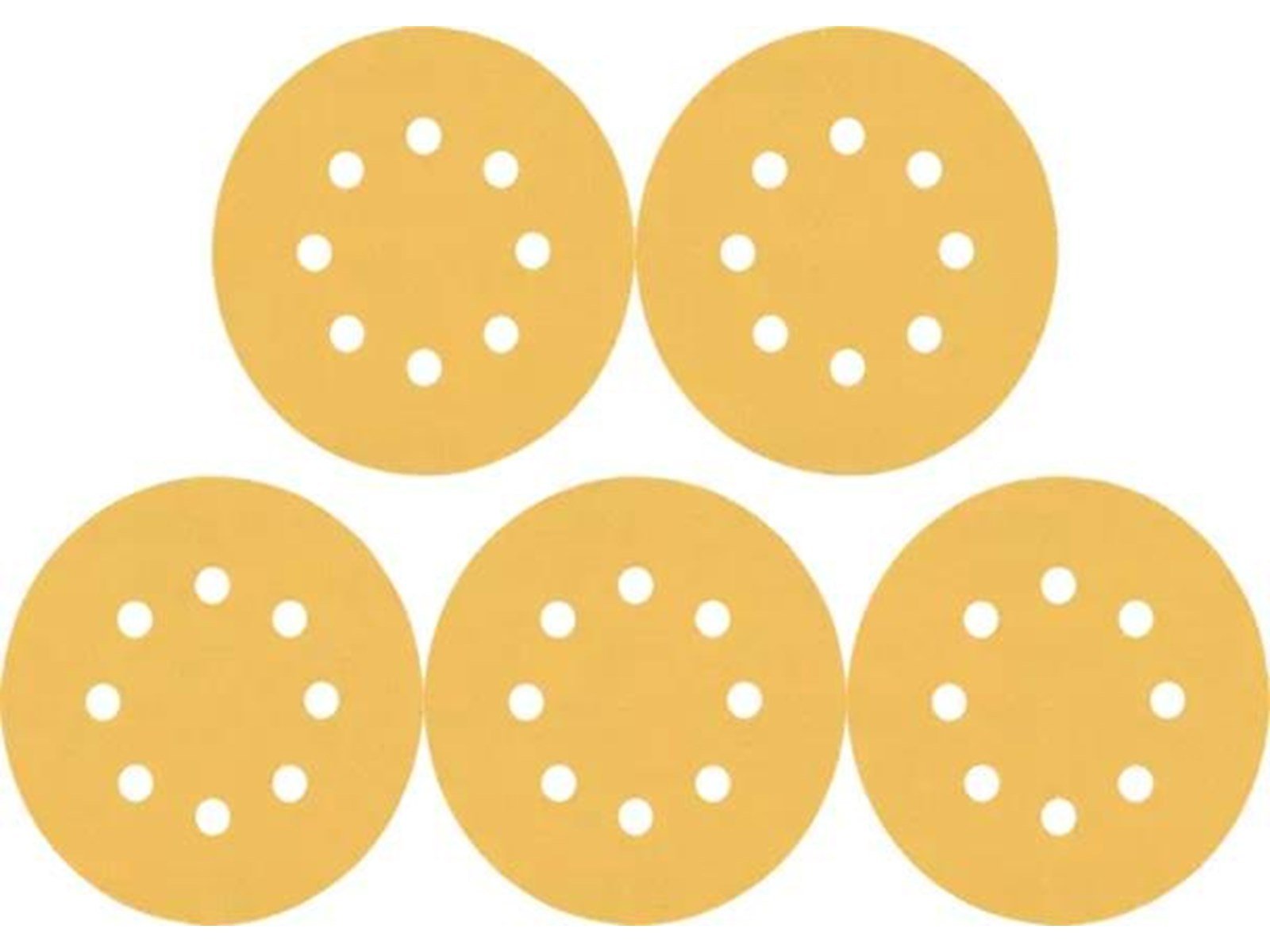 Bosch SLIBEBLAD EXC 125MM K40 8H 5 STK