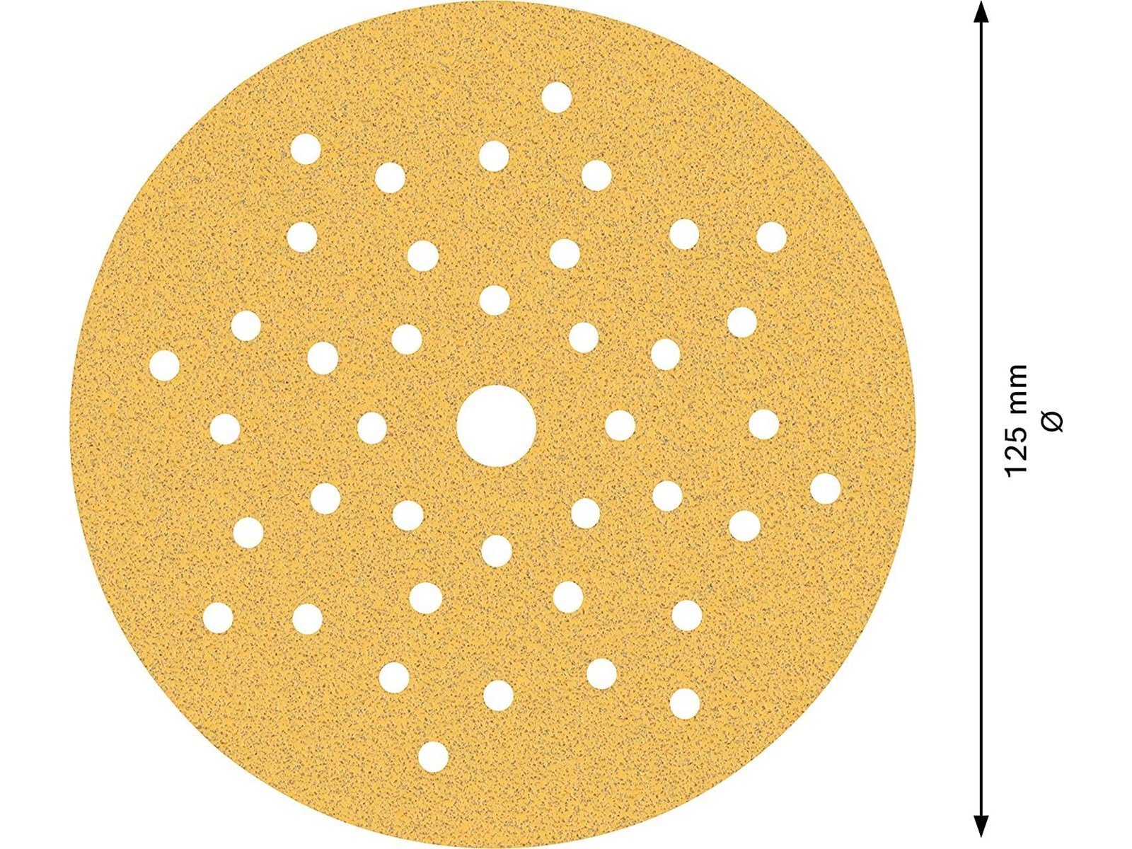 Bosch SLIBEBLAD EXC 125MM K80 MULTI 5 STK