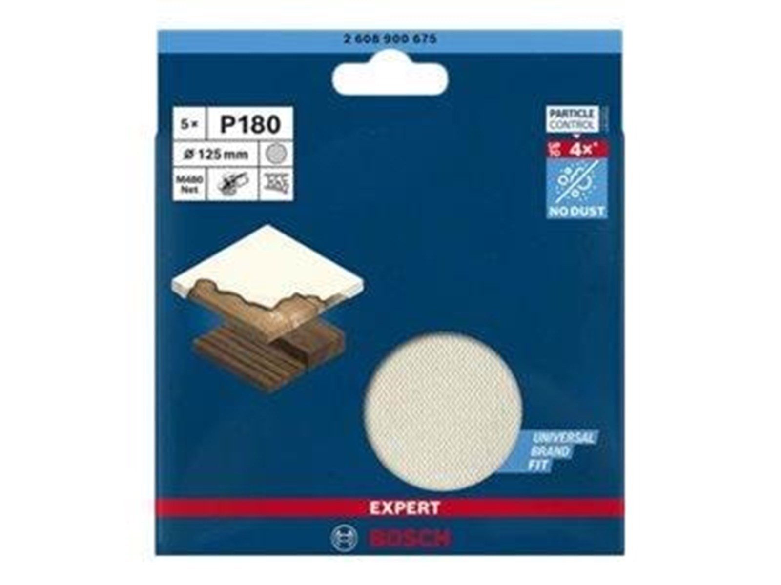 Bosch SLIBEBLAD EXC 125MM NET K180 5 STK